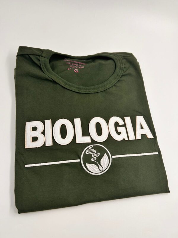 Camisa Biologia Bordada